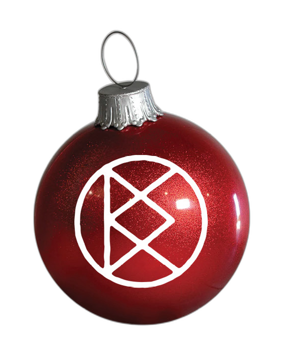 That Spirit of Christmas — red ornament
