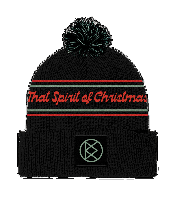 That Spirit of Christmas — black beanie